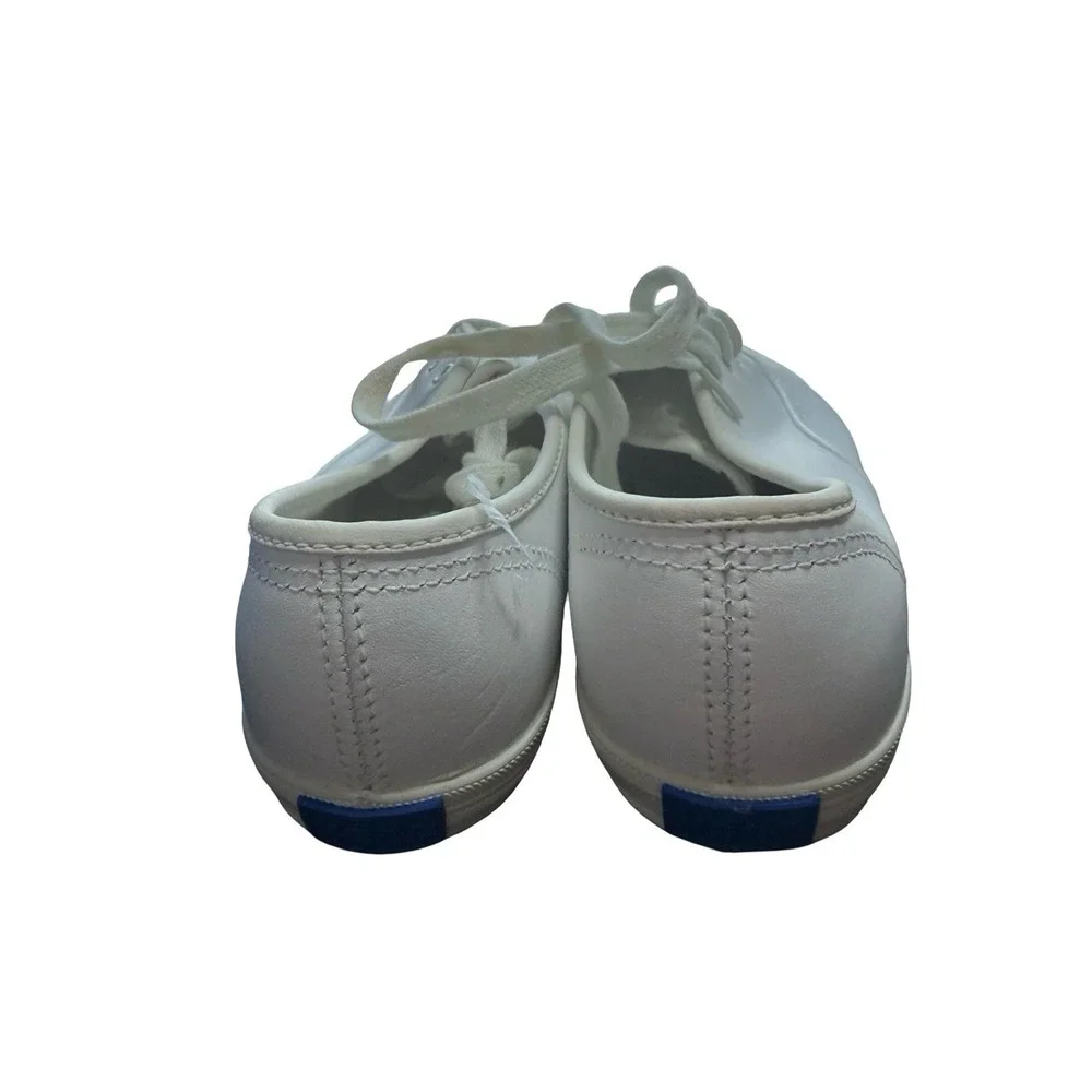 Keds Girls Champion Leather White‎ shoes size 4 1/2  w new in box